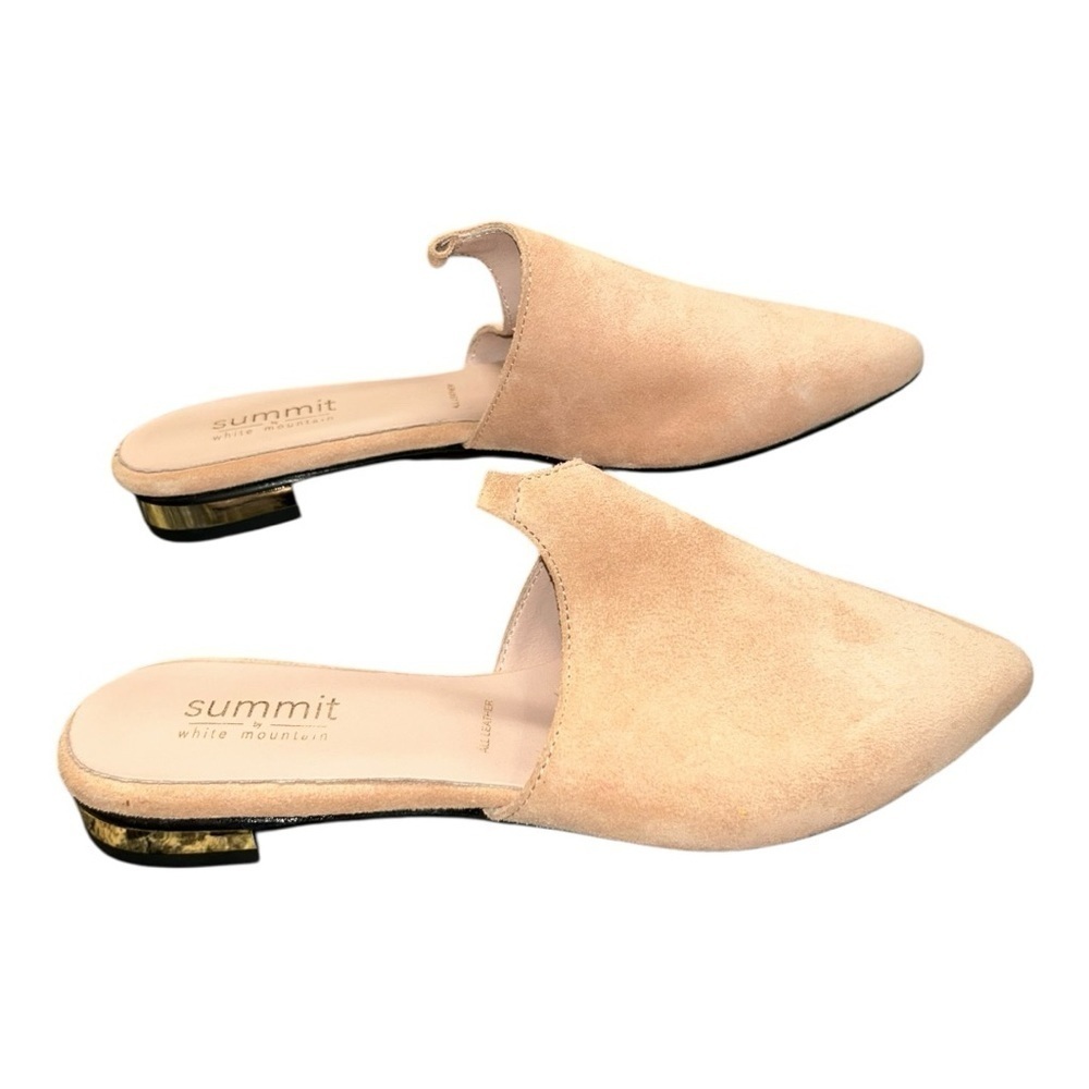 Summit by white mountain Women Leather Slip-On Mules (doesn’t come with strings) - Picture 7 of 7
